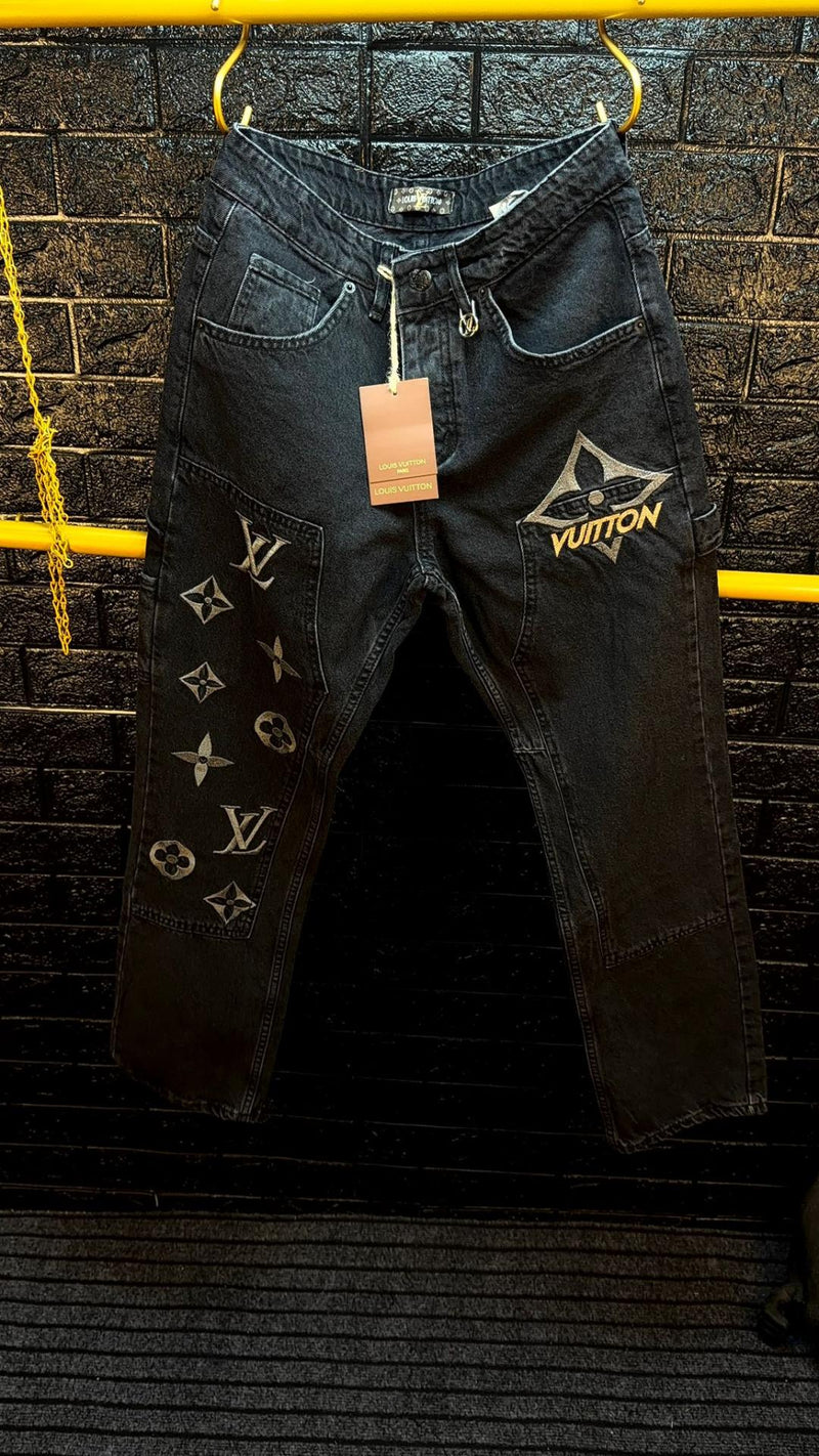 JEANS DA L (PRETO)