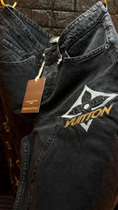 JEANS DA L (PRETO)
