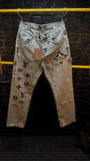 JEANS DA L (CINZENTO)