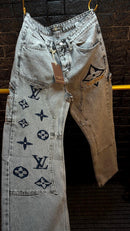 JEANS DA L (CINZENTO)