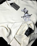 MOLETOM B@LENCI@G@ (BRANCO)
